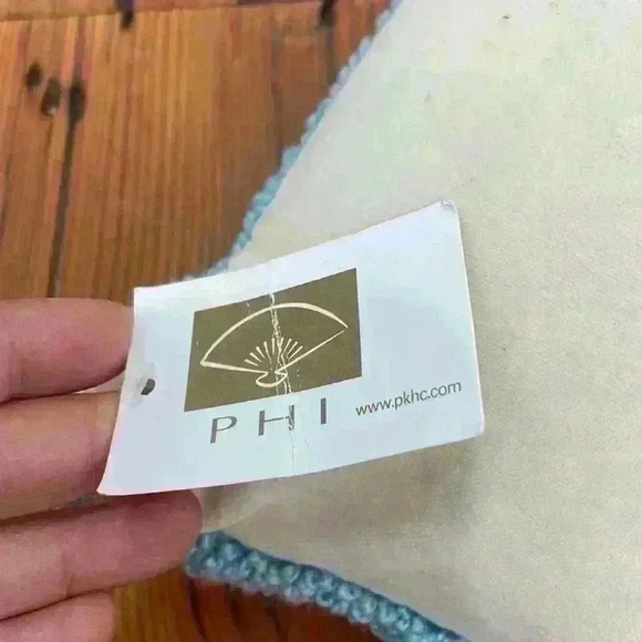 Peking Handicraft, Inc. Hook Throw Pillow Dive In Beach Pool Decoration NWT - Picture 4 of 12